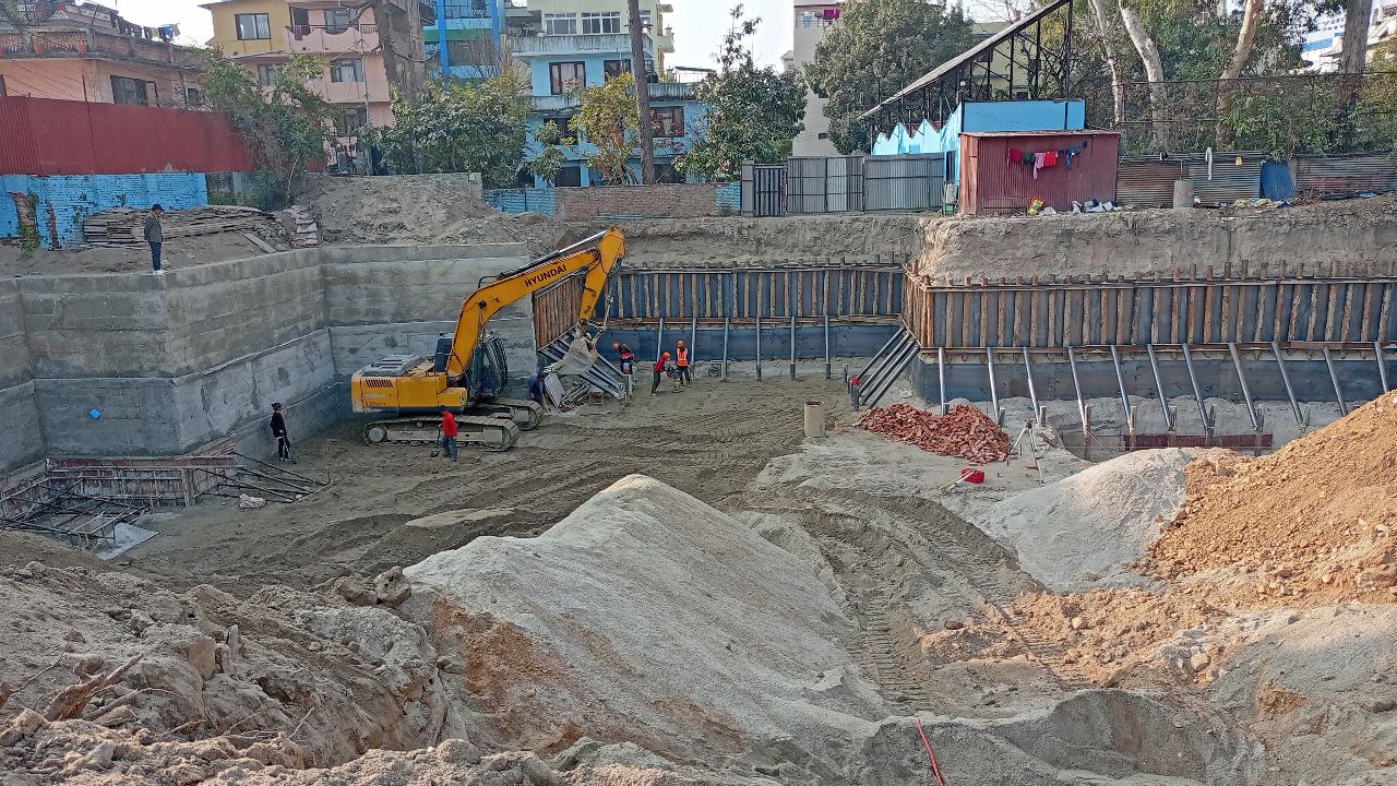 Basement + G + 4 Building at Deerwalk Complex — 1