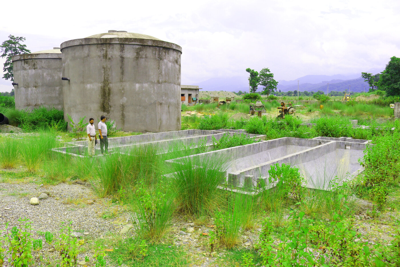 Sewerage and Treatment Plant in Letang — 2