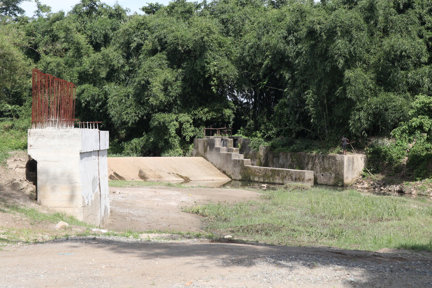 Buddha Marga ko Pathari Khola ma Pul (Bridge) — 2